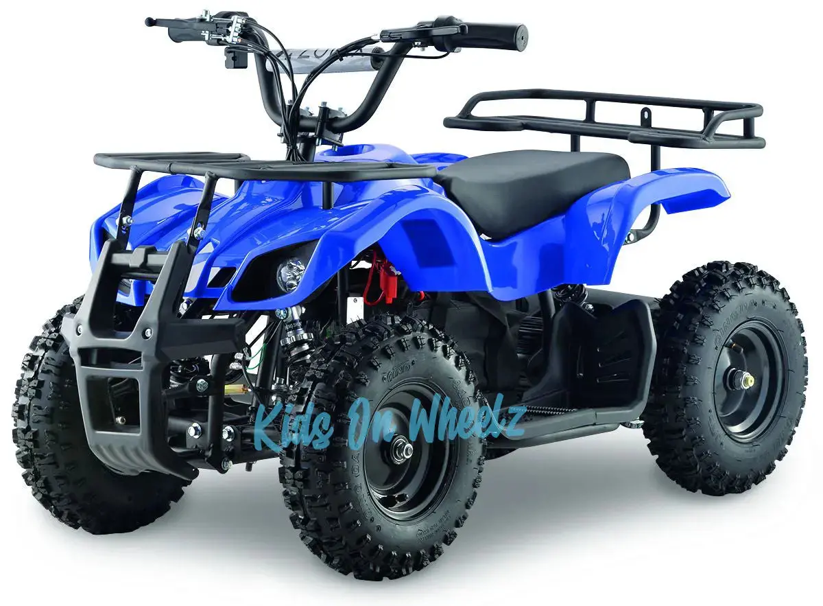 Electric Atv 36V Quad For Kids - Blue 1