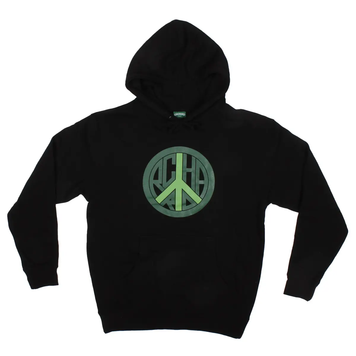 Orchard Peace By Damion Silver Hoodie Black 1