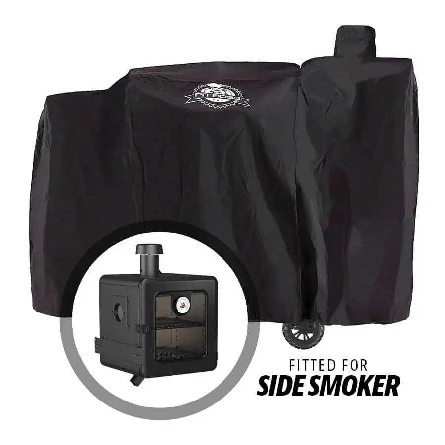 700 & 800 Series With Side Smoker Grill Cover 1