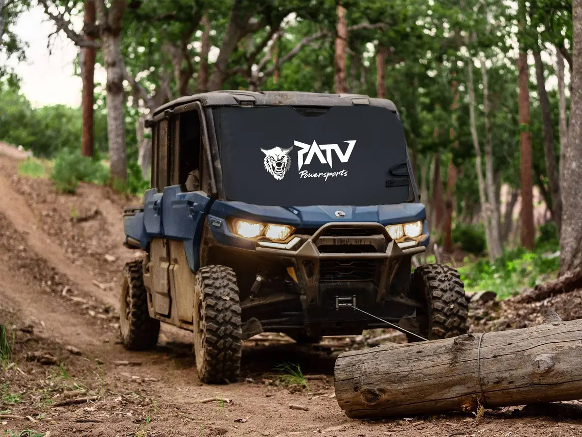 Patv Powersports Defender And Ranger 1K Windshield Protectors 1