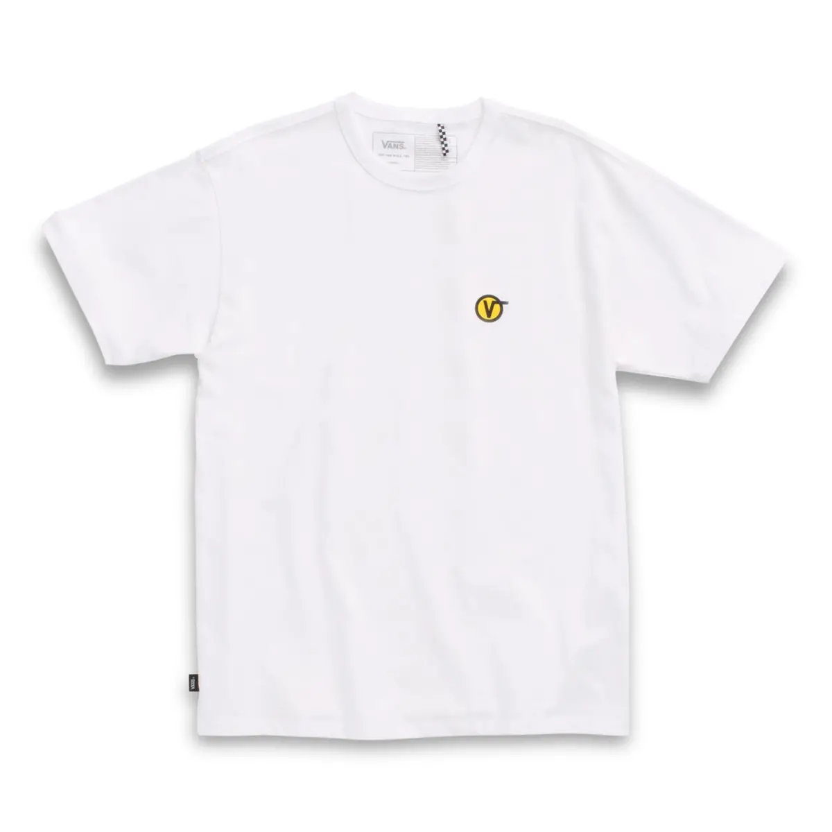 Vans Off The Wall Classic Circle V Tee White 1
