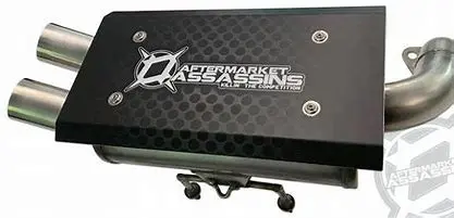 Aa Stainless Slip-On Exhaust For Polaris General & Rzr S 1000 **1-3 Day Lead Time** 1