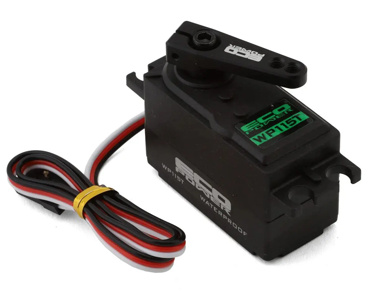 New Ecopower Wp115t Low Profile Waterproof High Torque Metal Gear Servo For 1/10 2Wd Buggies & Shift/Dig 1