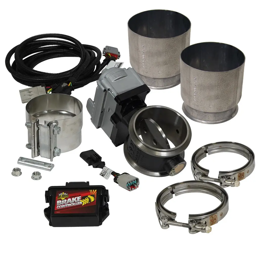 Electronic Exhaust Brake 5.0In Ram 2500/3500 6.7L Cummins 2007.5-2012 1