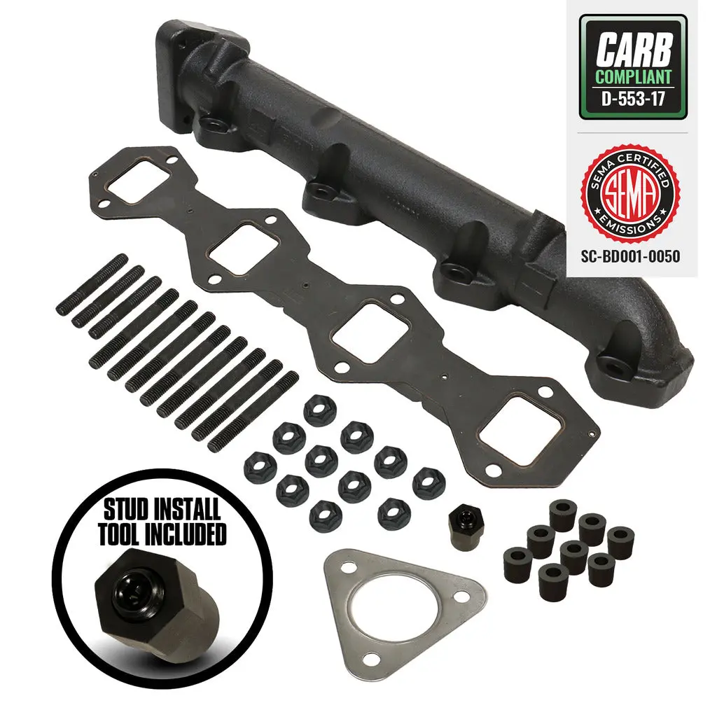 Exhaust Manifold Driver Side Ford 6.7L Power Stroke F250 / F350 / F450 / F550 / F650 / F750 Super Duty 2011-2019 1