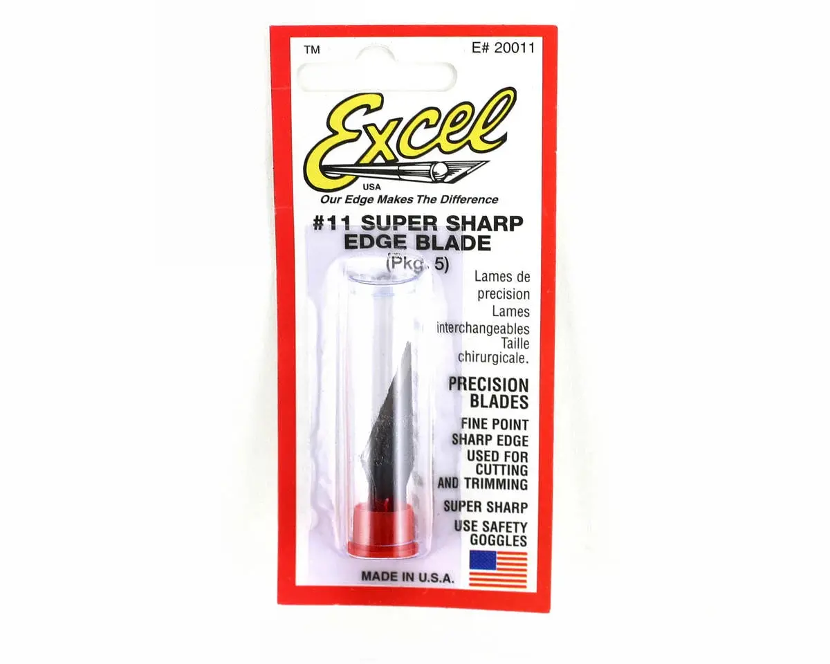 Excel #11 Double Honed Replacement Blades (5) 1
