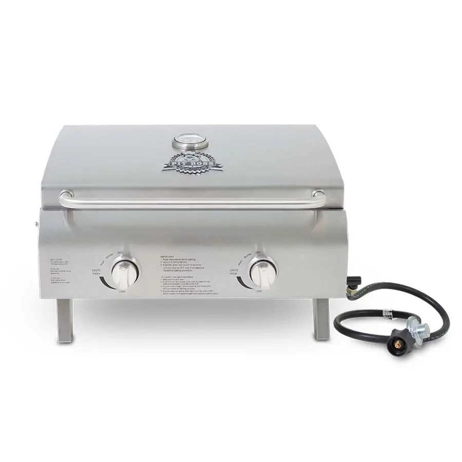 Stainless Steel 2-Burner Gas Grill 1