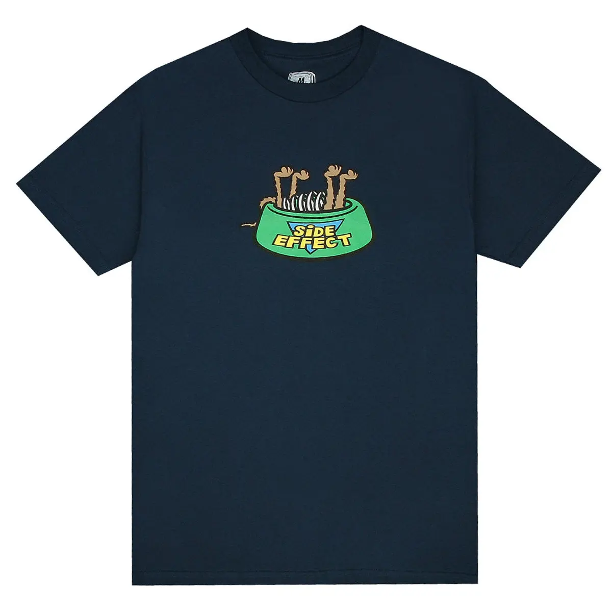 Side Effect X Strangelove Fat Cat Tee Navy Blue 1