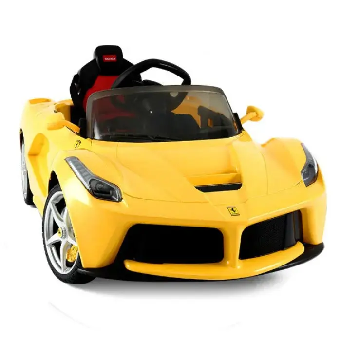 Ride On Car 12V Ferrari Laferrari Yellow 1
