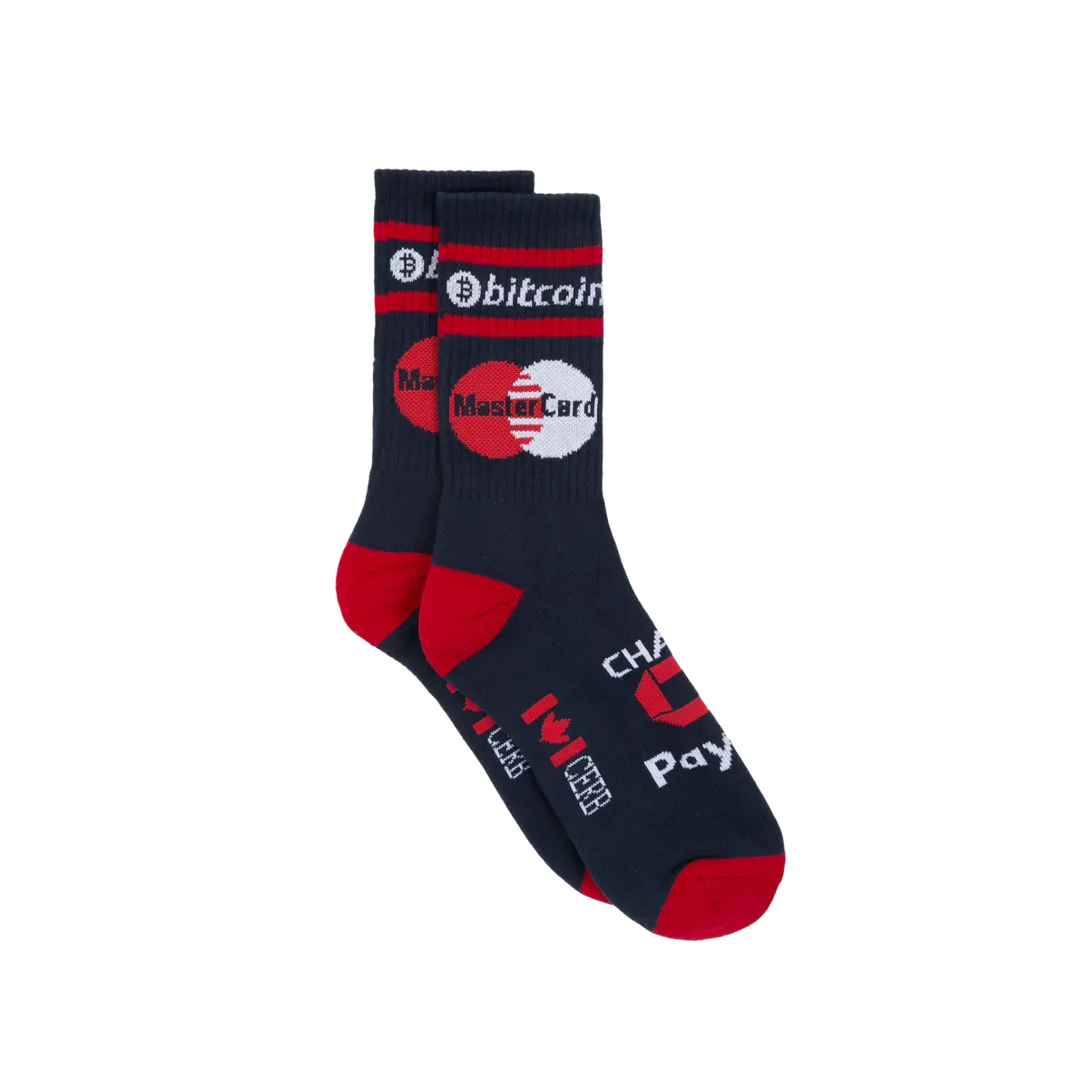 Classic Grip Finance Socks Navy/Red/White 1