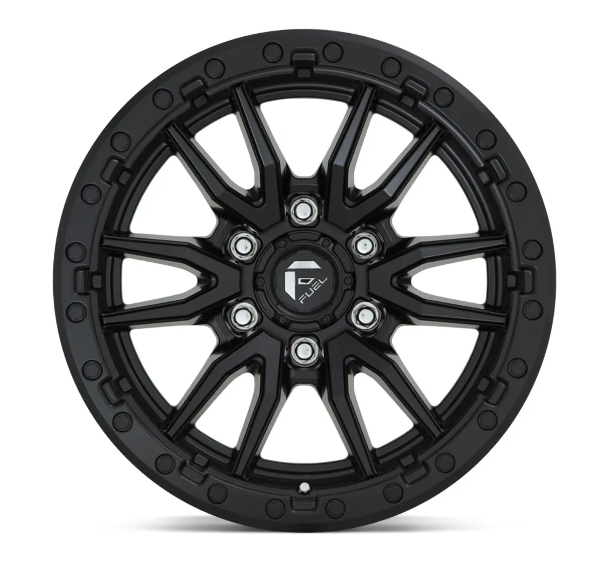 Rebel Wheel - Matte Black By Fuel 2