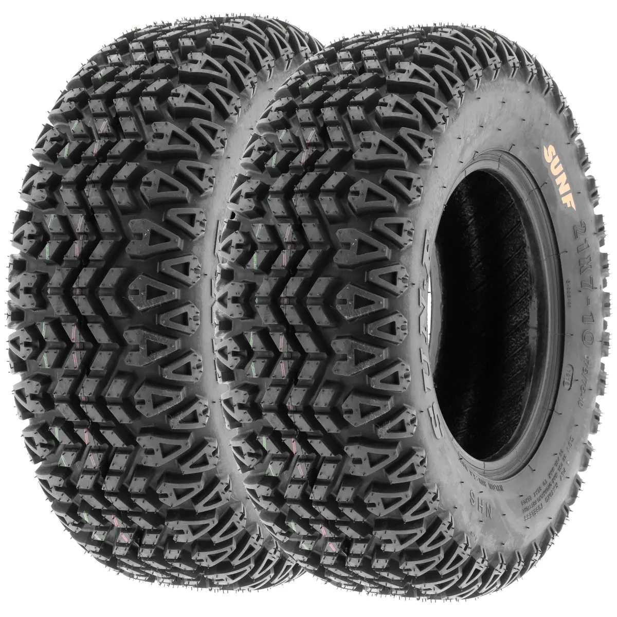 Sunf Atv Tire/Utv Tire All Terrain Golf Cart Tire 4 Pr Tubeless G003 (Set Of 2) 1