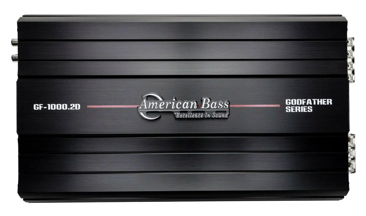 American Bass Godfather 1000.2D  Class D High Performance Multichannel Amplifier 1