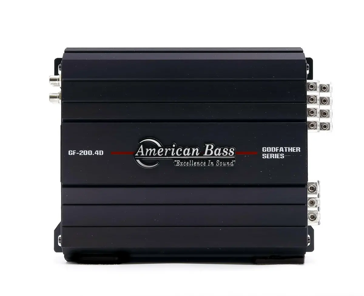 American Bass Godfather 200.4D  Class D High Performance Multichannel Amplifier 1