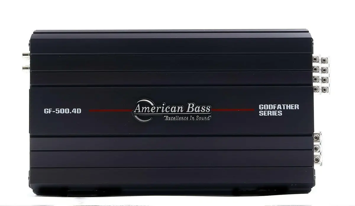 American Bass Godfather 500.4D  Class D High Performance Multichannel Amplifier 1