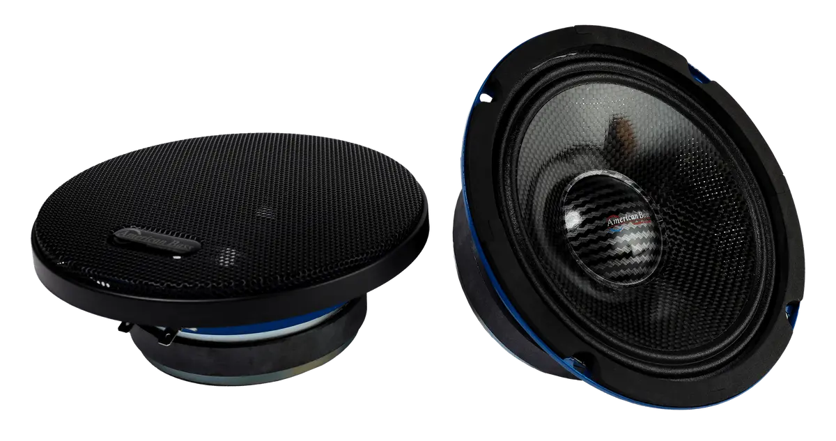 Godfather 6.5 Carbon Cone Midrange Speakers | 200 Watts (Pair) 1