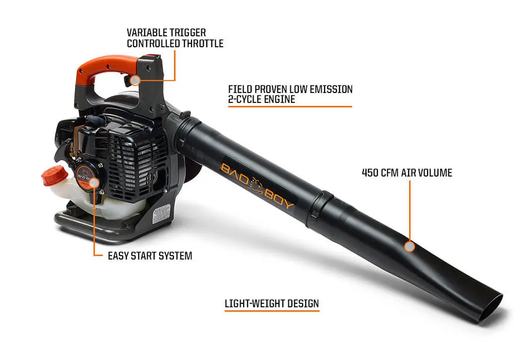 Bad-Boy Gas Powered Handheld 450 Blower 1