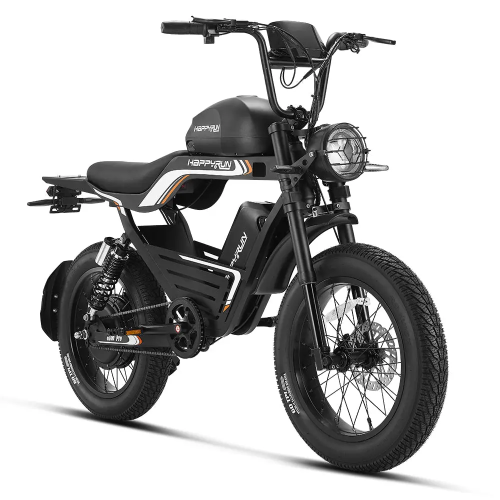 Happyrun G100 Pro 6000W Dual Battery Electric Bike 1
