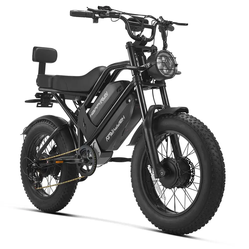 Happyrun G70 Pro Dual-Motor Dual-Battery Electric Cargo Bike 1