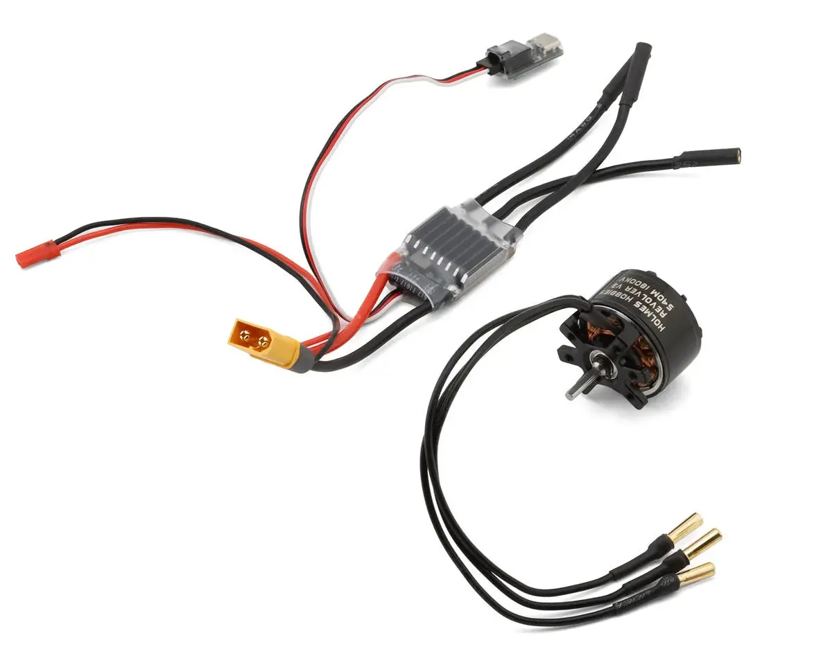 New Holmes Hobbies Crawlmaster V3 Sensored Brushless Esc Combo W/Revolver V3 540M Rock Crawling Motor (1800Kv) 1