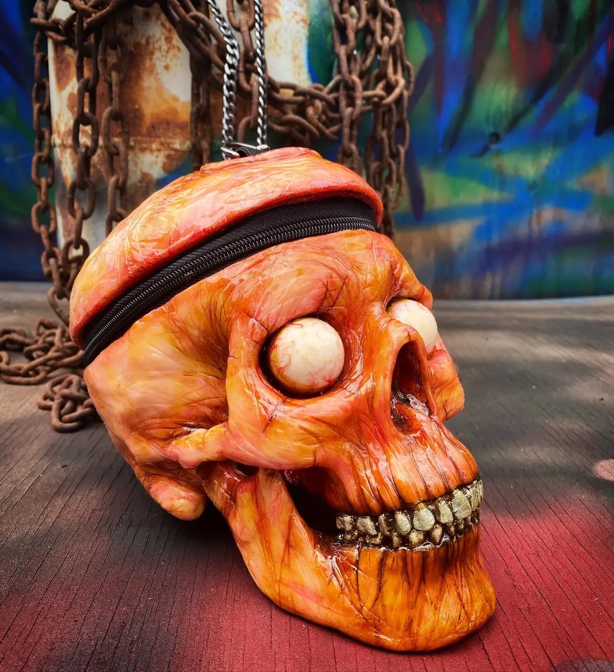 Moldy Skull Bag 1