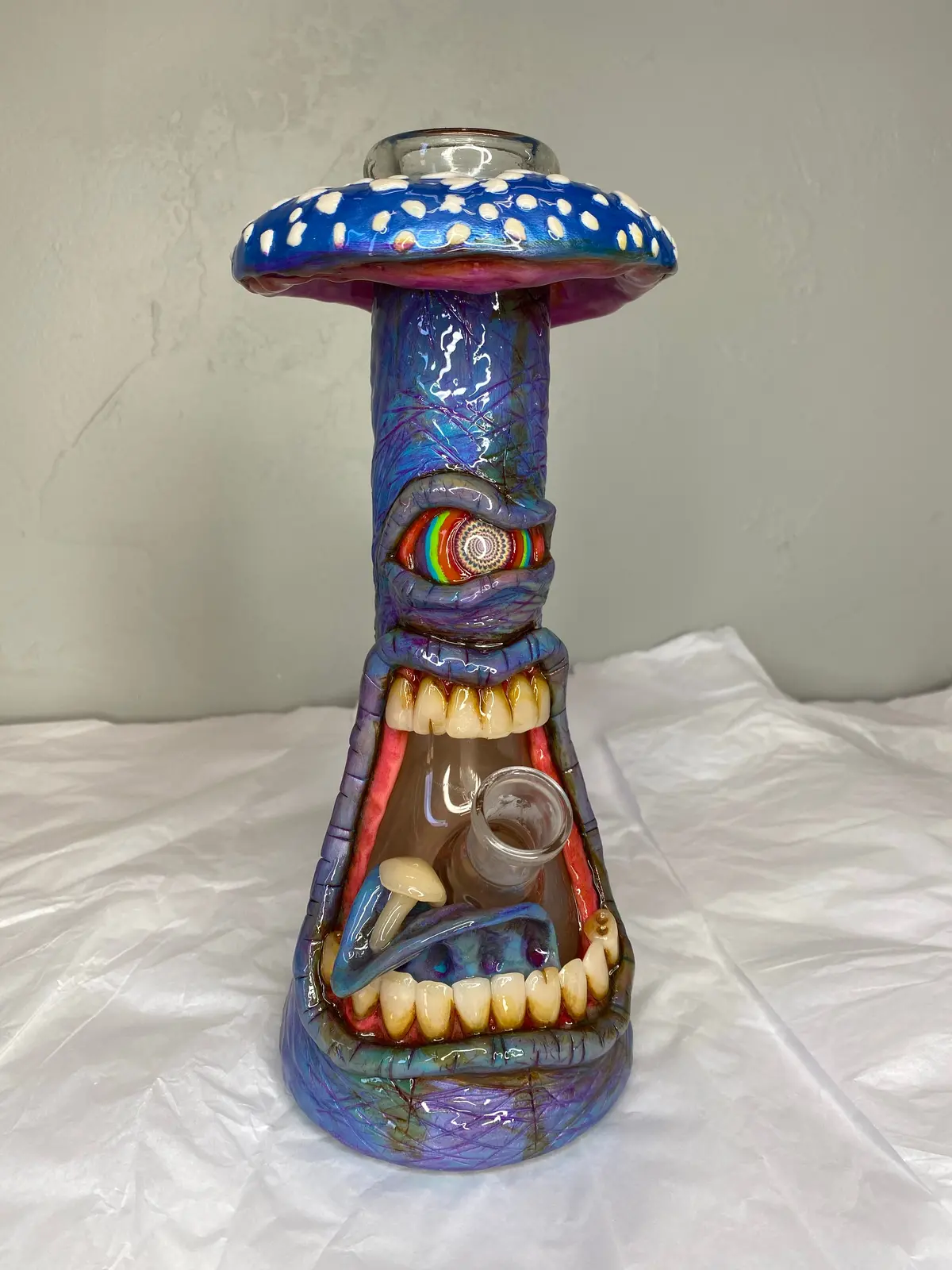True Blue Cap: Water Pipe 1