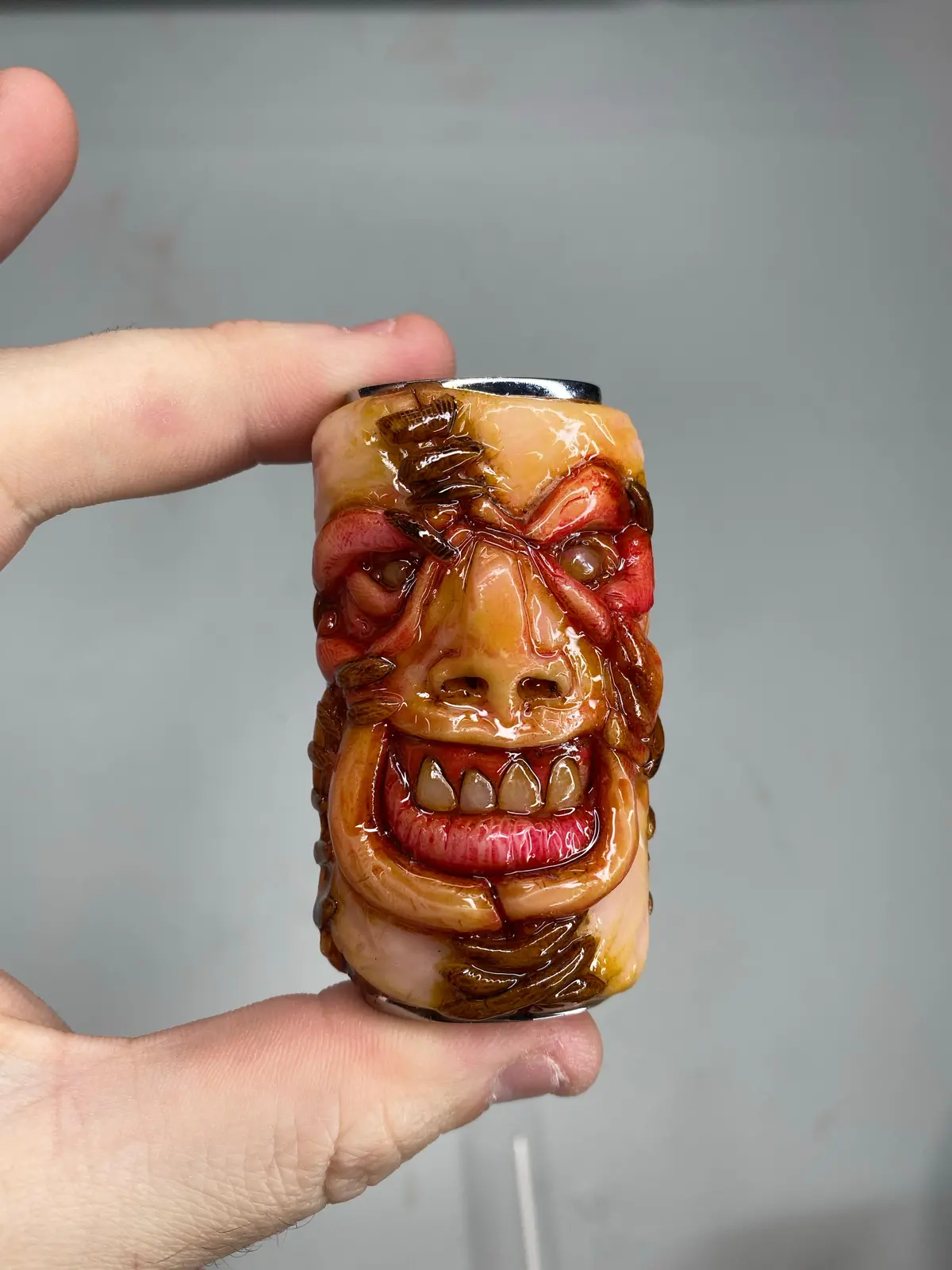Leather Face: Lighter Sleeve 1