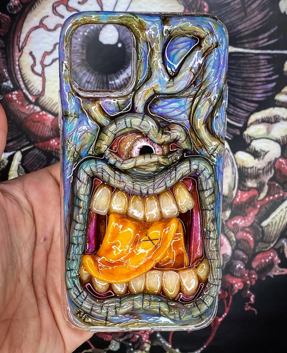 Blue Goon Phone Case 1