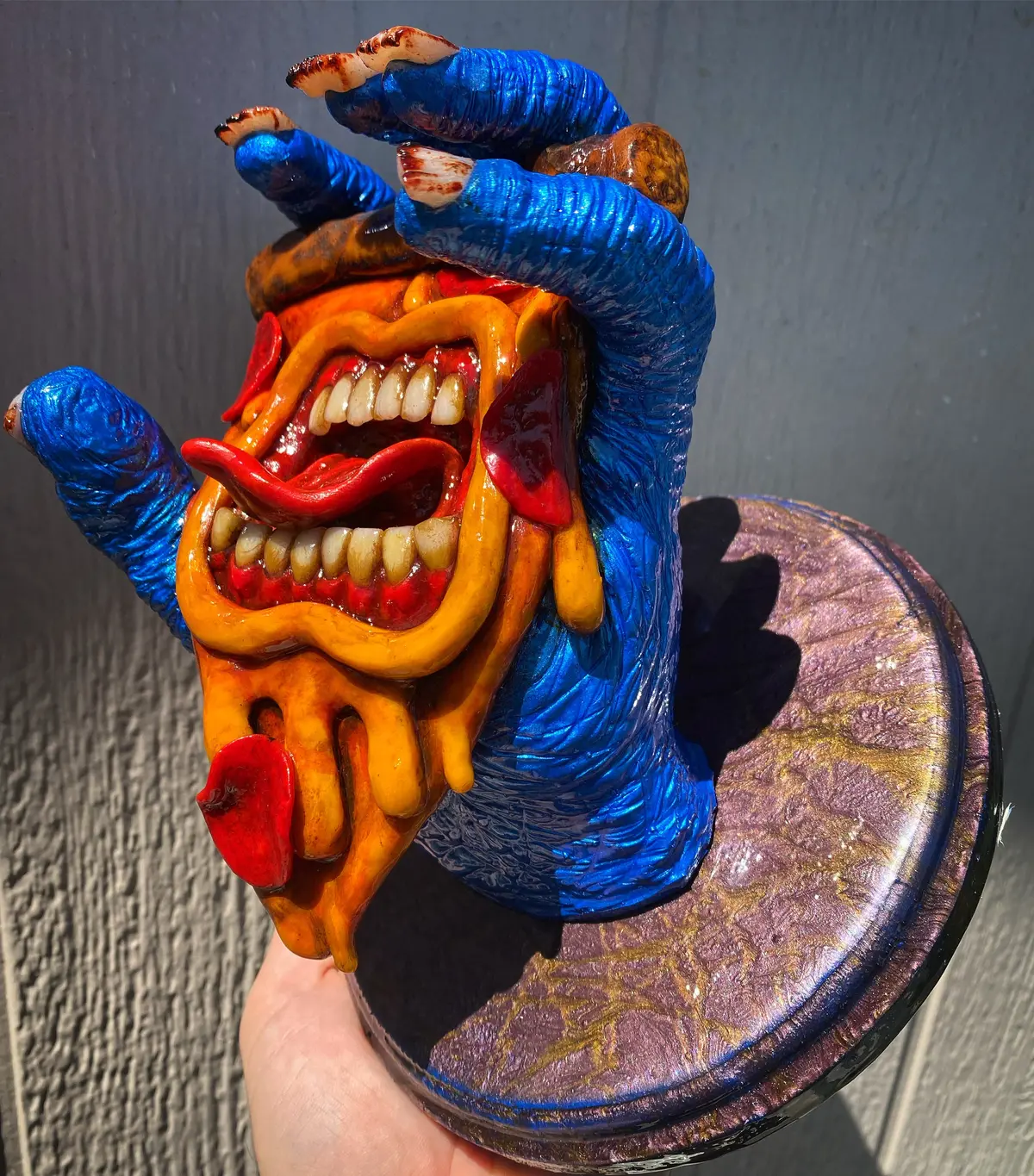Screaming Pizza Hand (Santa Cruz Skateboards) 1