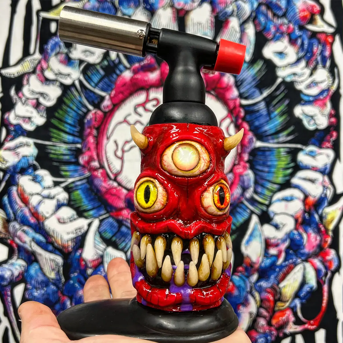 Moldy Red Monster Torch 1
