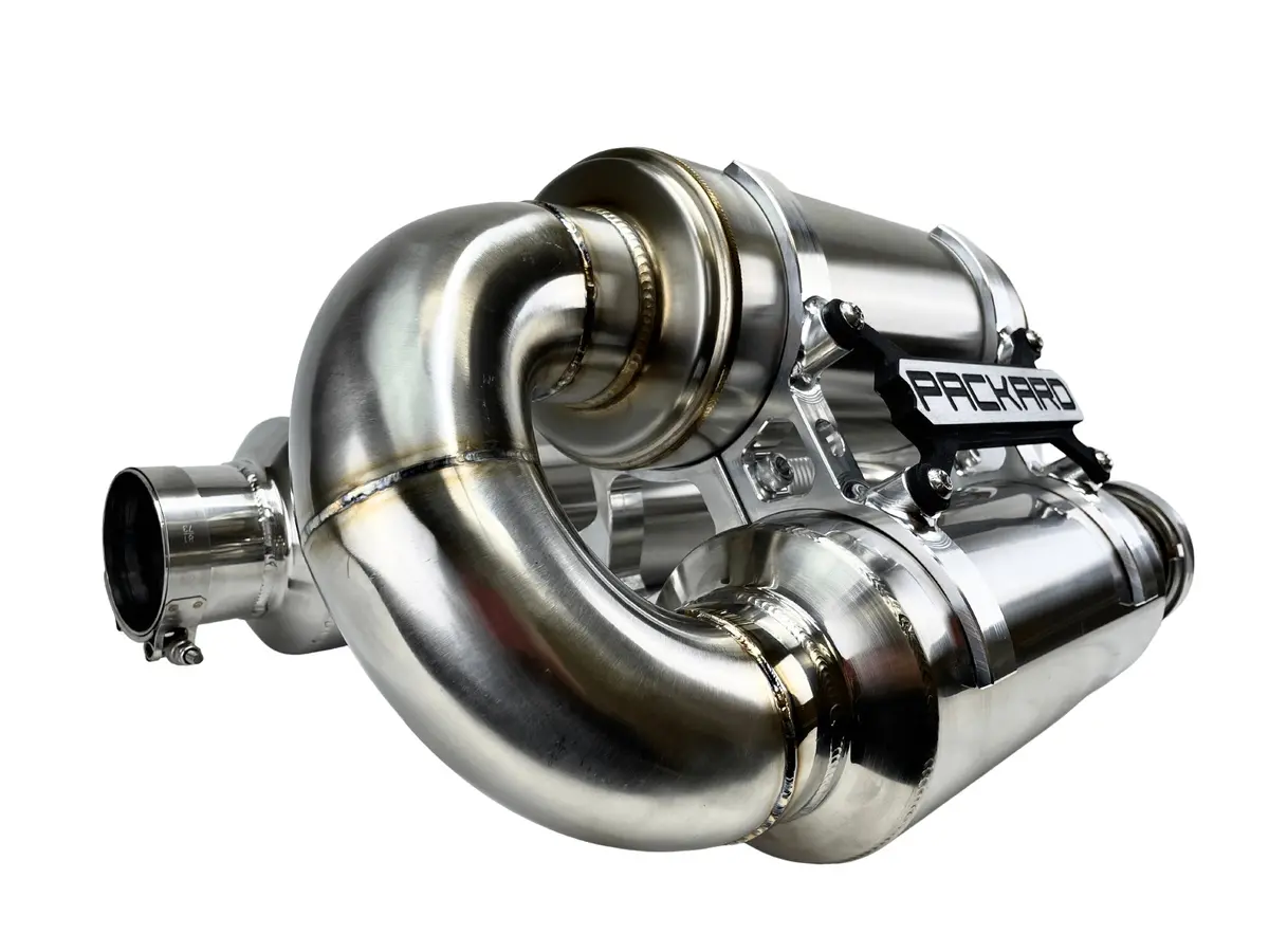 Packard Performance 3" Slip On Exhaust For Polaris Rzr Pro R 1