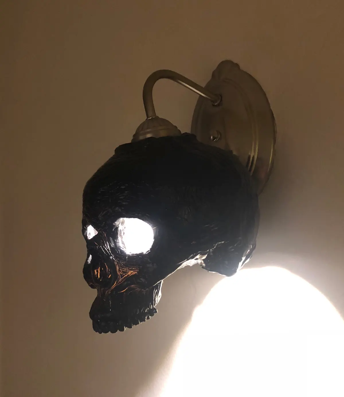 Skull Wall Sconce 1