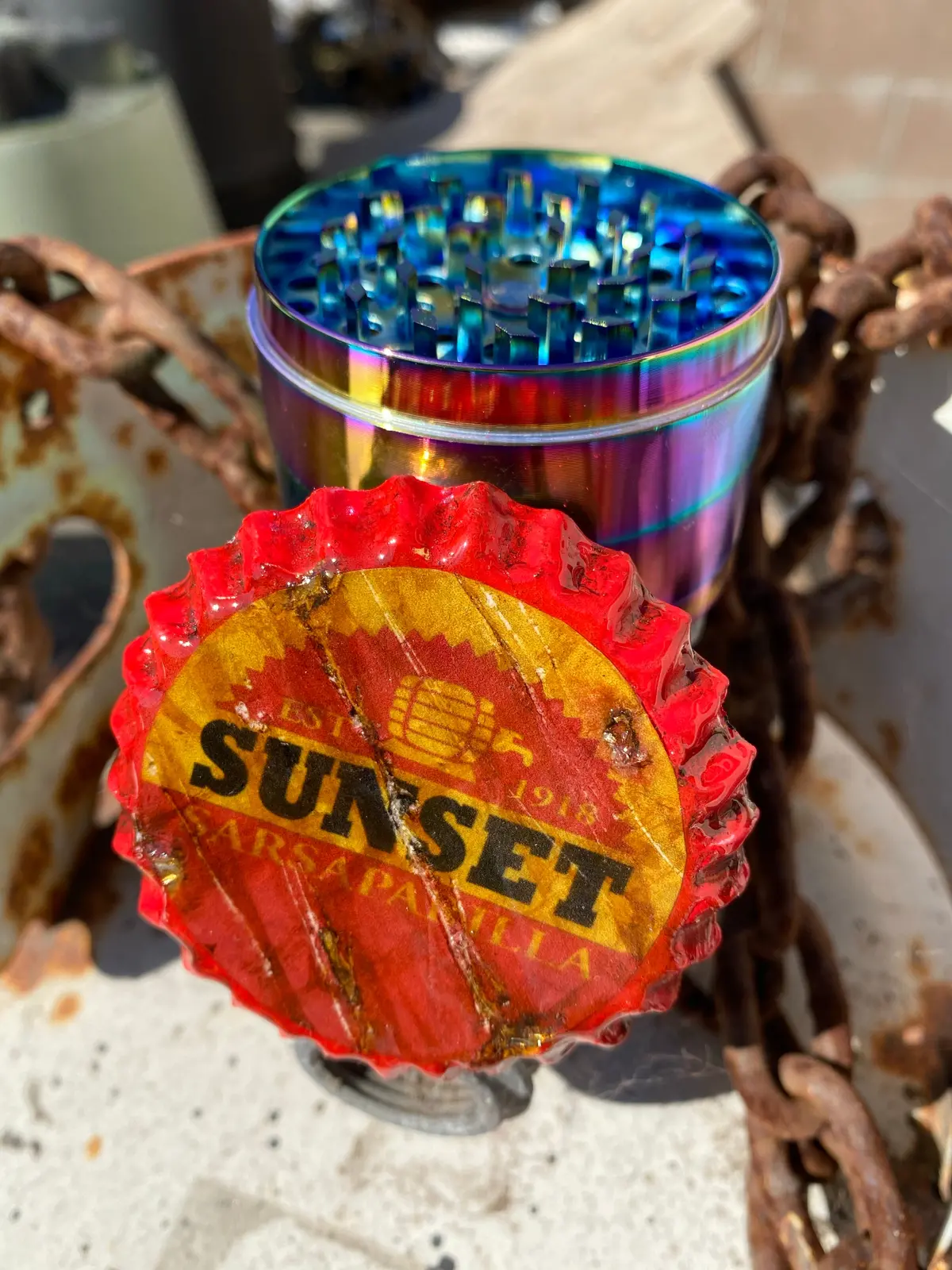 Sunset Sarsaparilla Grinder 1