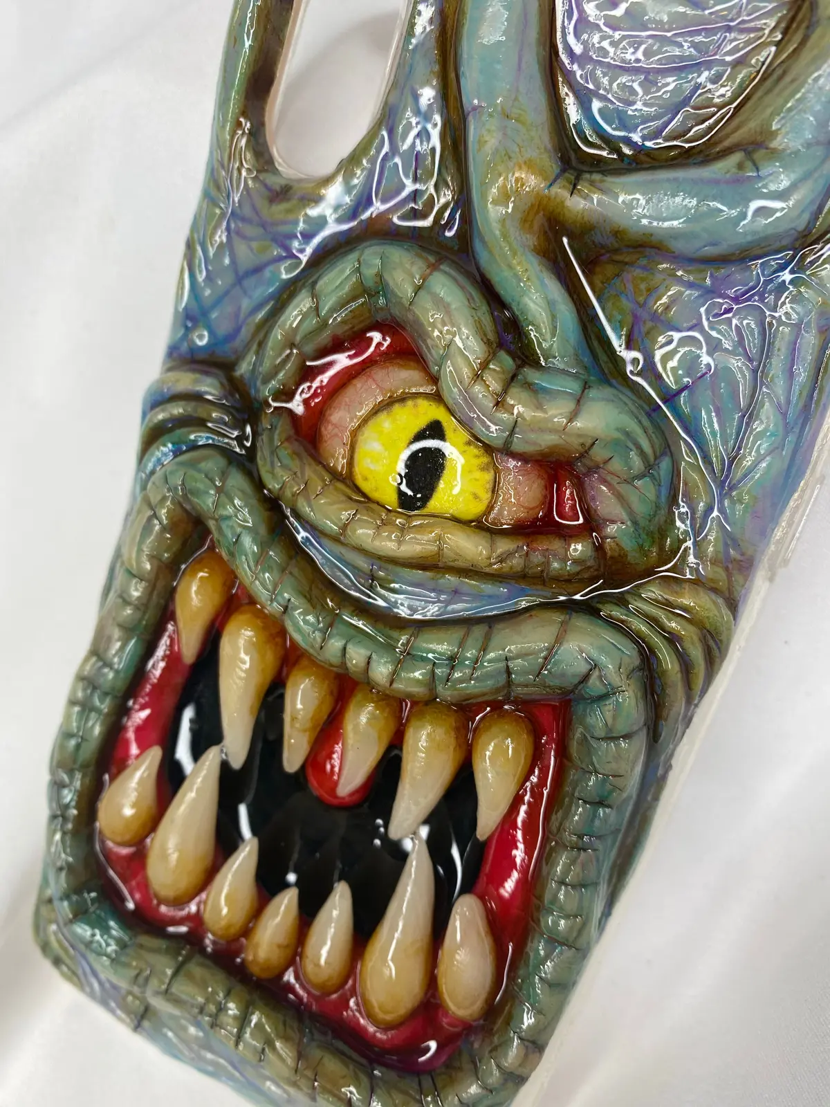 Blue Monster Phone Case 1