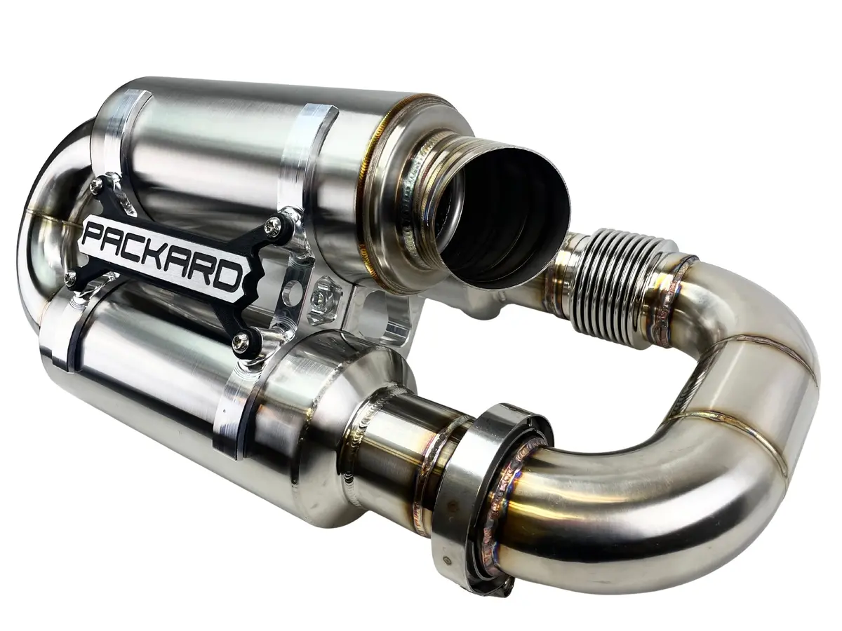Packard Performance 3" Slip On Exhaust For Polaris Rzr Pro R 2