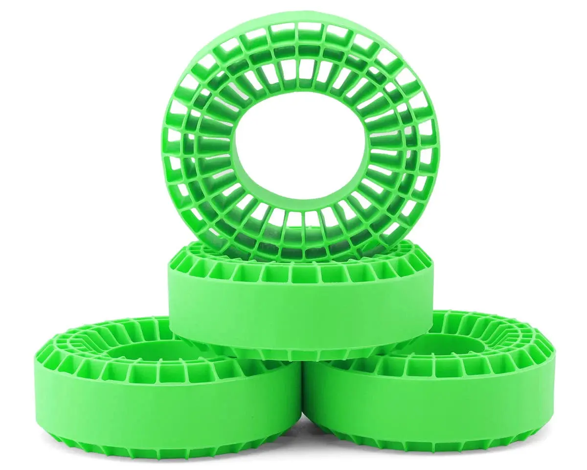 New Injora 1.9" 1/10 Crawler Tires Silicone Rubber Inserts (118-122Mm) (4.75" Od) (Soft) (4) 1