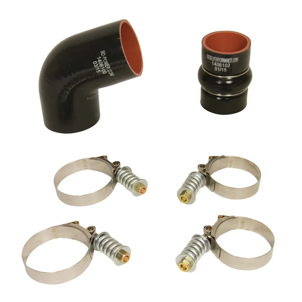 Intercooler Hose & Clamp Kit Chevy Duramax (Driver's Side) 2006-2010 1