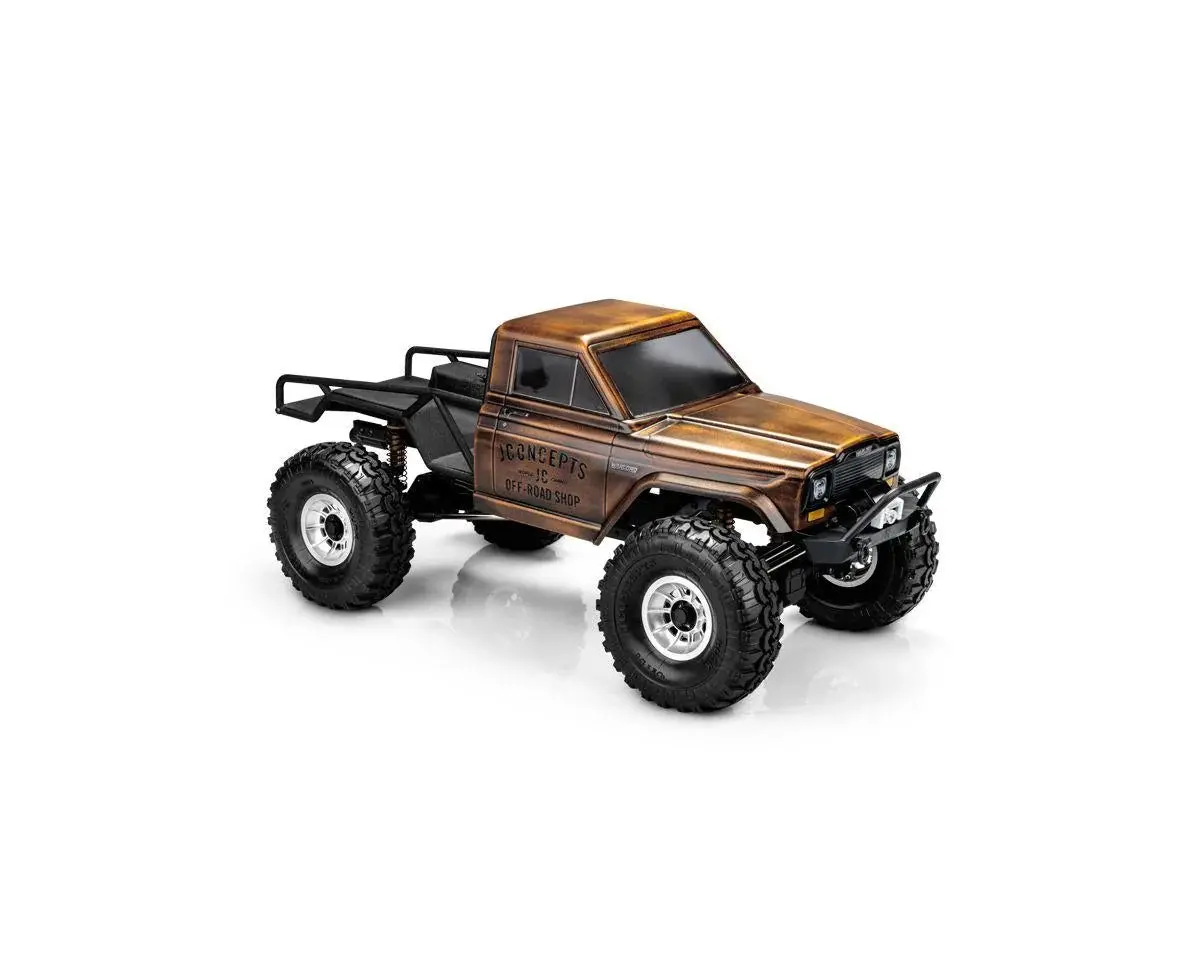New Jconcepts Jci Warlord Pre-Trimmed 1/10 Tucked Rock Crawler Body (Clear) (Cab Only) (12.3") No. 0438 1