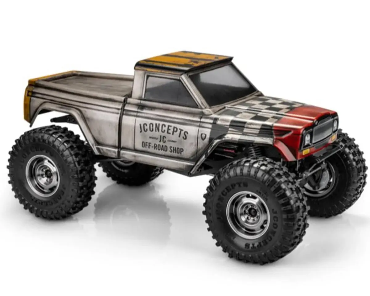 New Jconcepts Jci Warlord Pre-Trimmed 1/10 Tucked Rock Crawler Body (Clear) (12.3") No. 0457 1