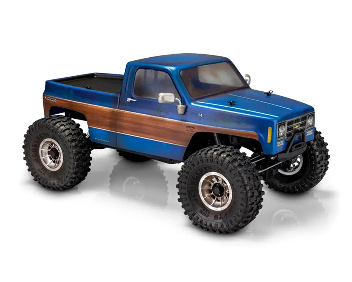 New Jconcepts Tucked 1978 Chevy K10 Rock Crawler "Pre-Trimmed" Body (Clear) (12.3") No. 0465 1