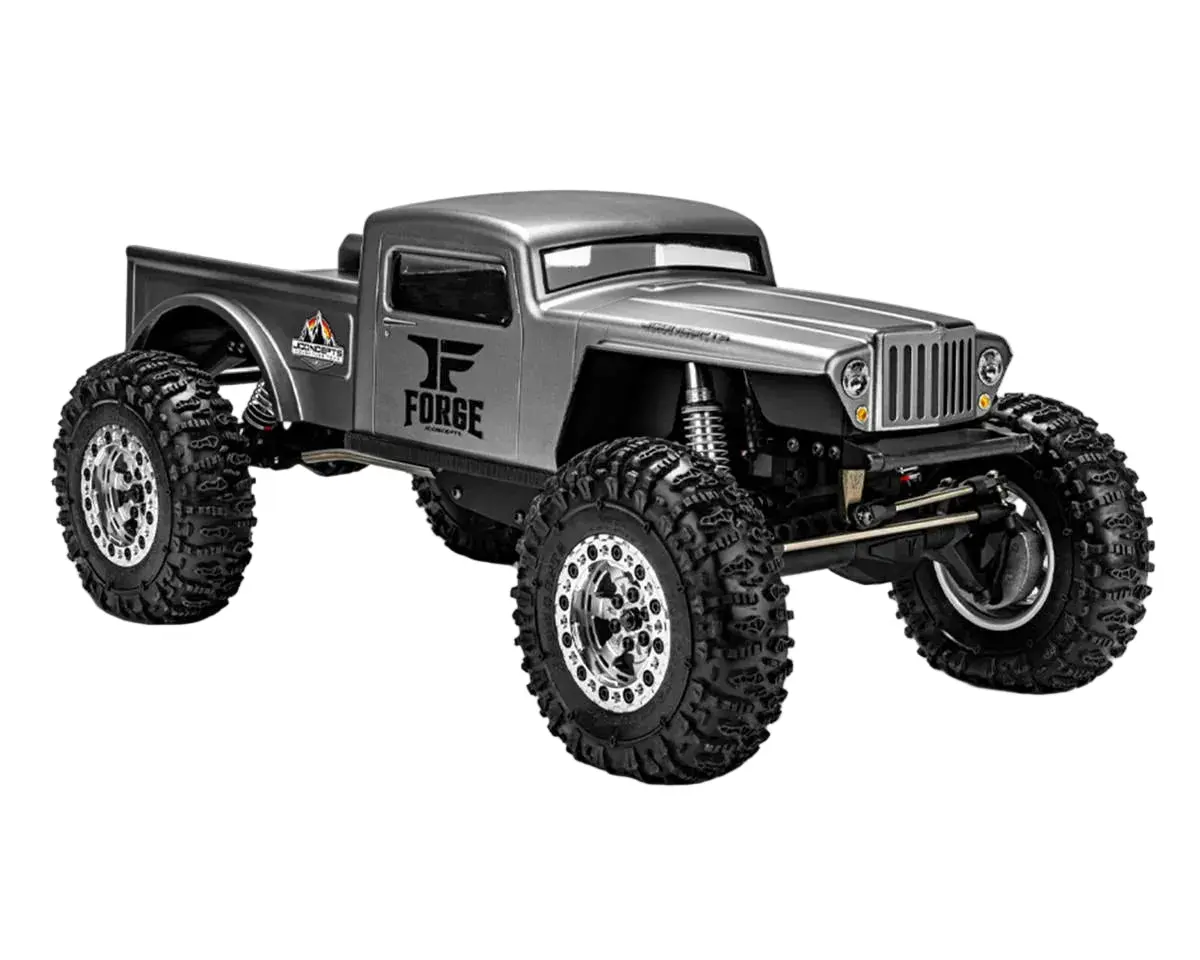 New Jconcepts The Forge 1/10 Rock Crawler Pre-Trimmed Body (12.3") (Clear) No. 0666 1