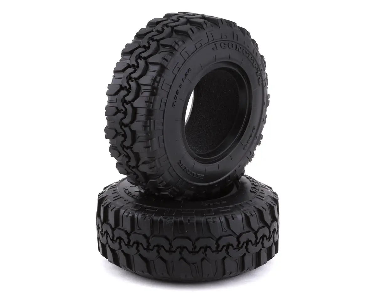New Jconcepts Hunk Scale Country 1.9" Class 1 Crawler Tires (2) (3.93") (Green) No. 3014-02 1