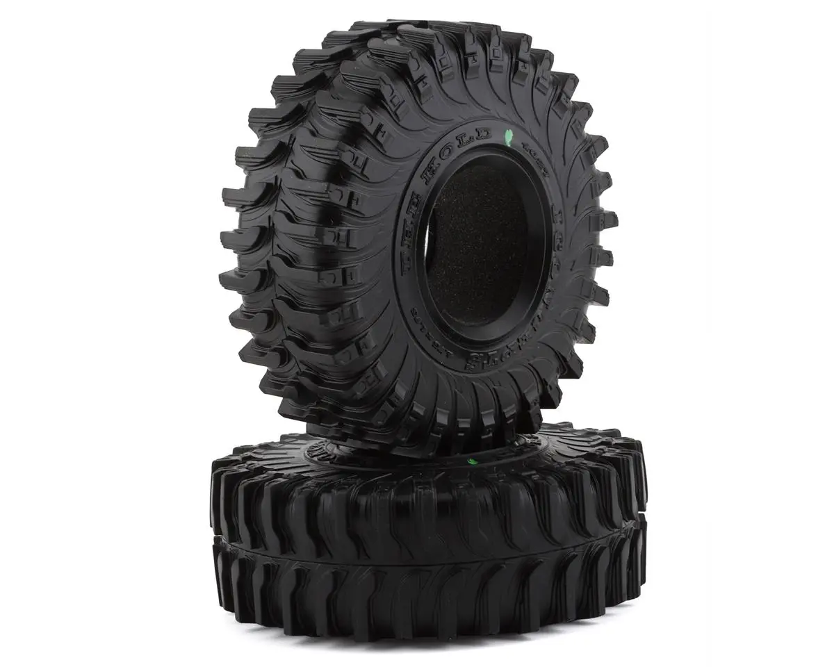 New Jconcepts The Hold 1.9" Rock Crawler Tires (2) (Green) No. 4027-02 1