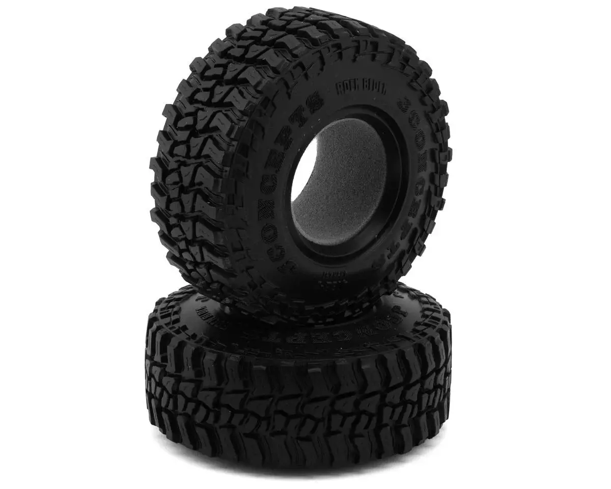 New Jconcepts Rock Block 1.9" 1/10 Rock Crawler All Terrain Tires (2) (4.19" Od) (Green) No. 4138-02 1