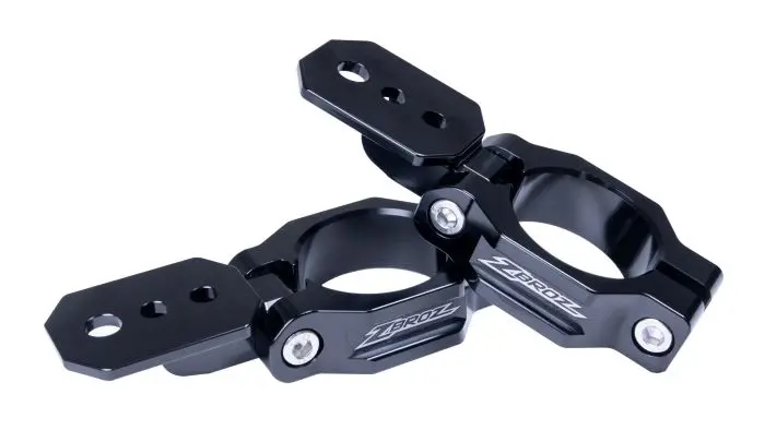 Light Whip Tube Mounts, 1.5-2.0" By Z-Broz 1