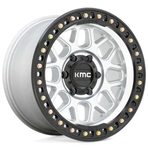 Grs Wheel Machined W/ Satin Black Lip By Kmc 1