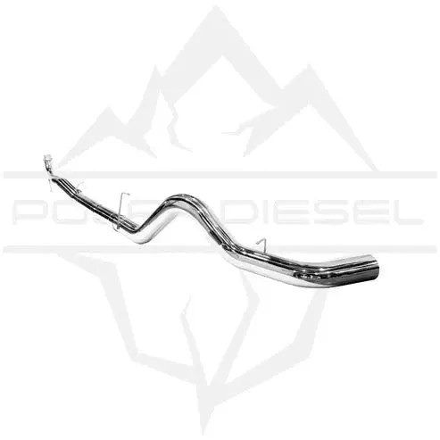 2017-2023 Duramax 6.6L 5" Polished Polar Exhaust 1