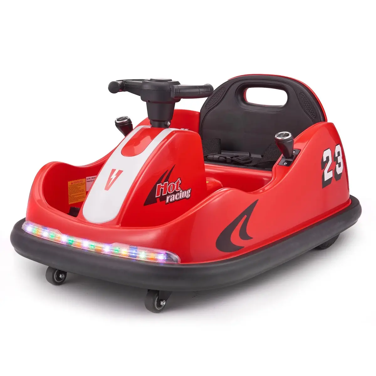 12V Kids Bumper Car 360° Rotation For Indoor And Outdoor 1