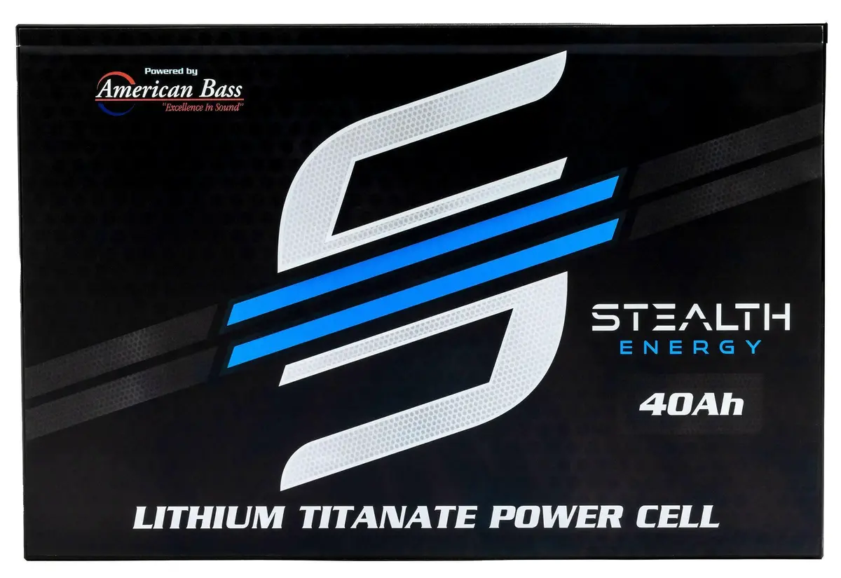 Ablt-40 American Bass Audio 13.8V Lto Battery | 40Ah Lithium Titanate Battery | Ultra-Lightweight, High-Power Lto Battery 1