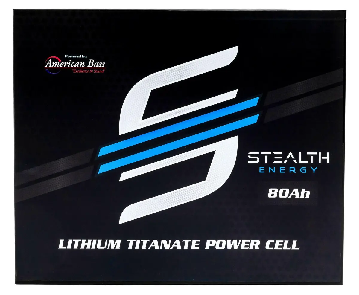 Ablt-80 American Bass Audio 13.8V Lto Battery | 80Ah Lithium Titanate Battery | Ultra-Lightweight, High-Power Lto Battery 1